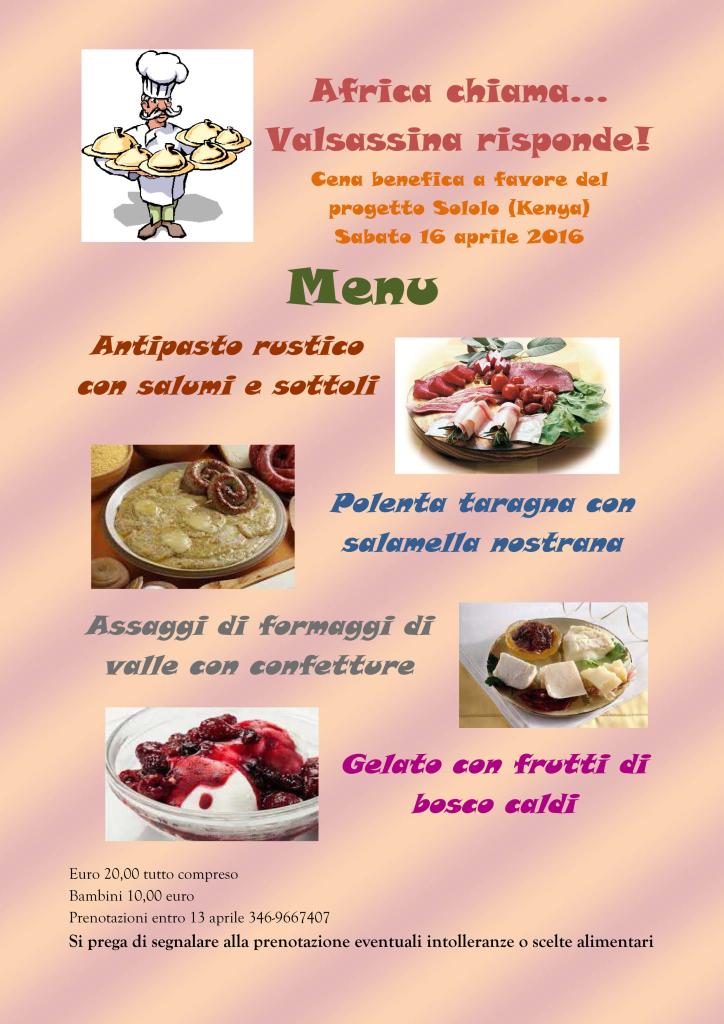 Menu bindo